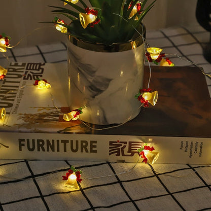 Battery-Powered Holiday Character LED String Lights