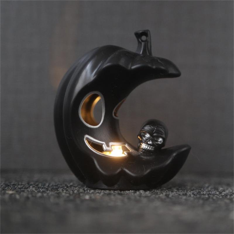 Scary Pumpkin LED Night Light for Halloween
