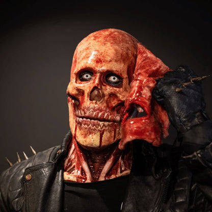 Double-Layer Ripped Halloween Mask