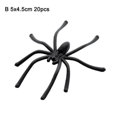 Black Spider Halloween Decoration