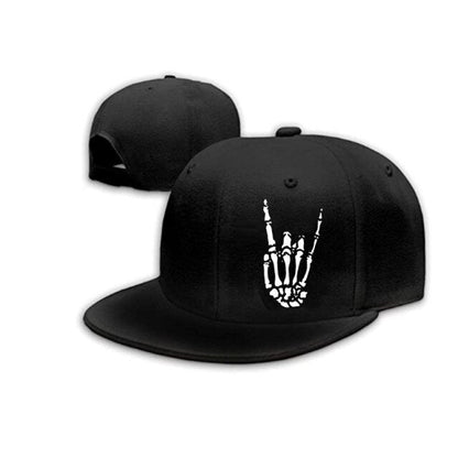 Skeleton Hand Graphic Baseball Cap