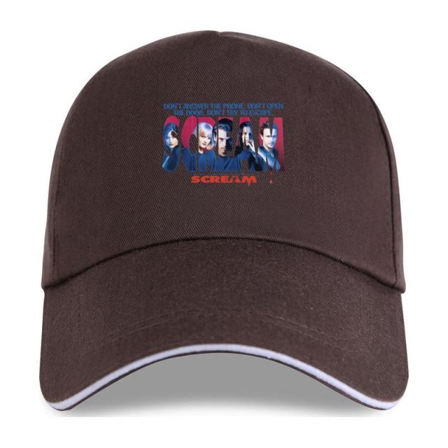 Retro Scream Movie Baseball Cap