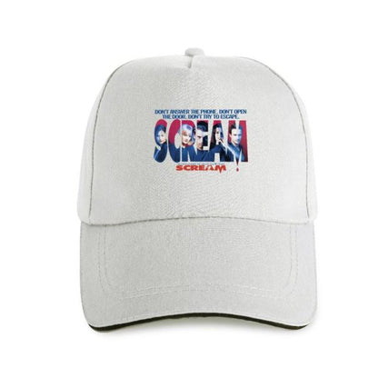 Retro Scream Movie Baseball Cap