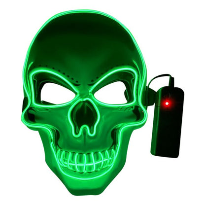 Horror LED Skull Mask for Halloween