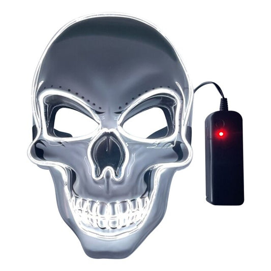 Horror LED Skull Mask for Halloween