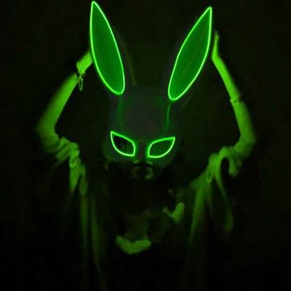 LED Light-Up Cosplay Mask