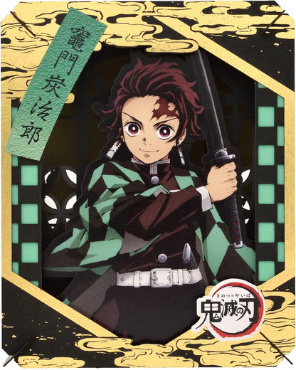Demon Slayer Tanjiro Kamado Paper Theater Diorama - Kimetsu no Yaiba 3D Model Kit