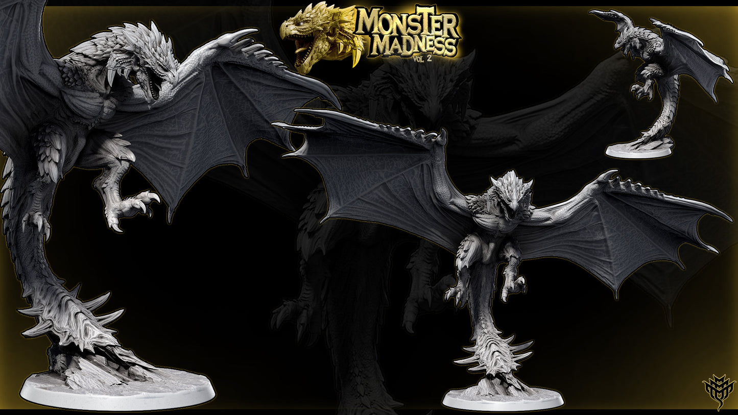 Raalos – Rathalos-Inspired Flying Wyvern – Monster Madness Vol 2 Miniature