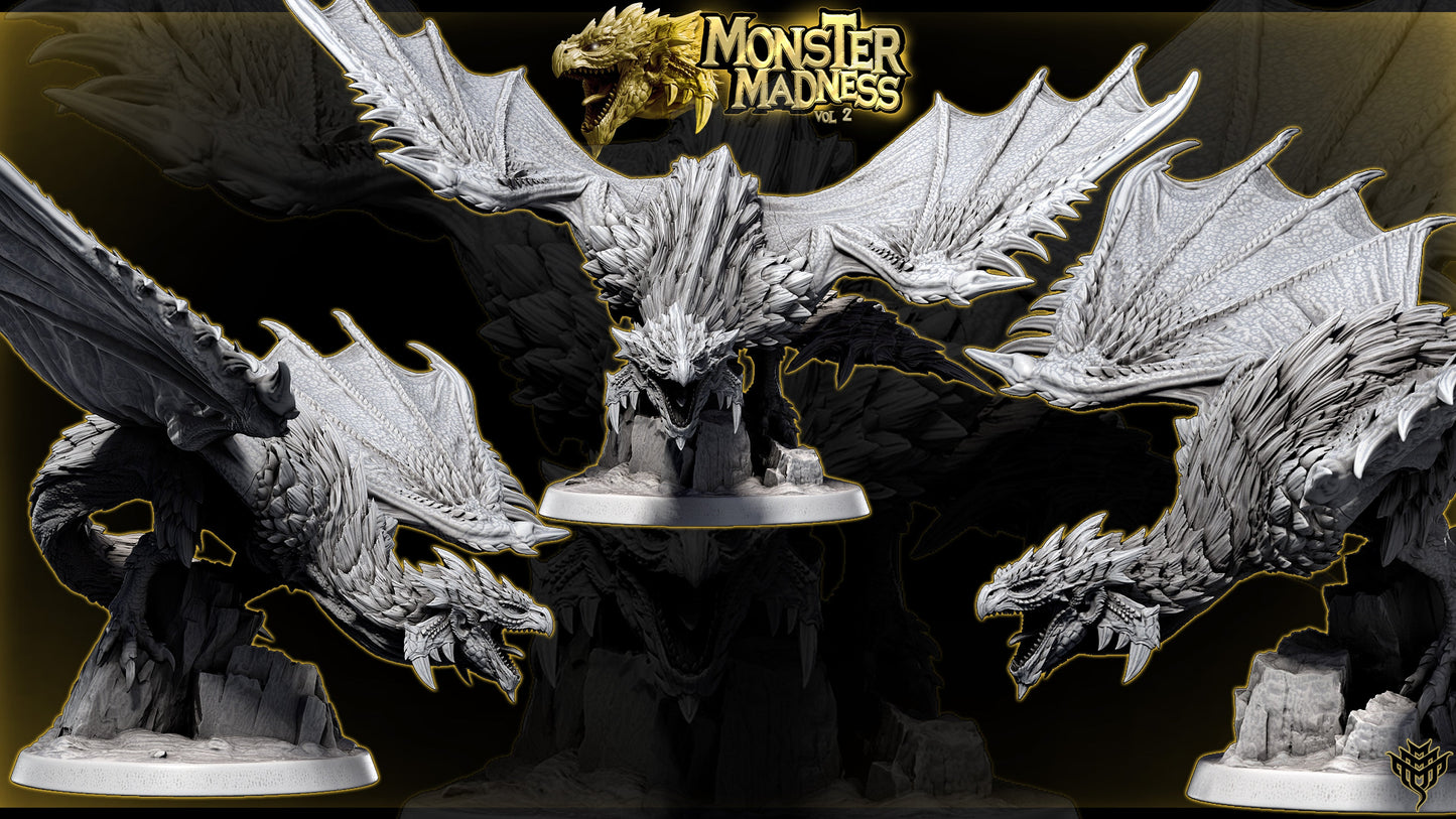 Raalos – Rathalos-Inspired Flying Wyvern – Monster Madness Vol 2 Miniature