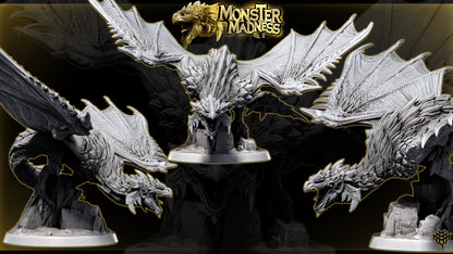 Raalos – Rathalos-Inspired Flying Wyvern – Monster Madness Vol 2 Miniature