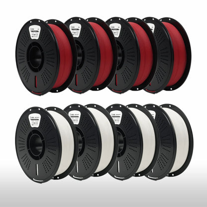 8 x 1kg High Speed PLA Pack - 2 Color Selection (4 per color) - IIID Max & Fremover