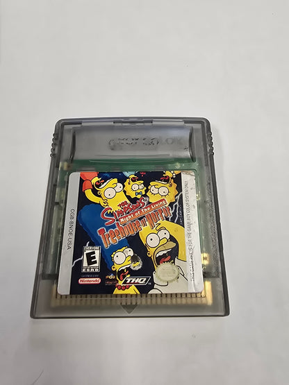 The Simpsons Night Of The Living Treehouse Of Horrors | GBC