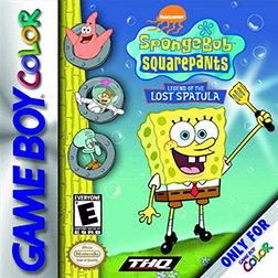 Spongebob Sqaurepants Legend Of The Lost Spatula | GBC