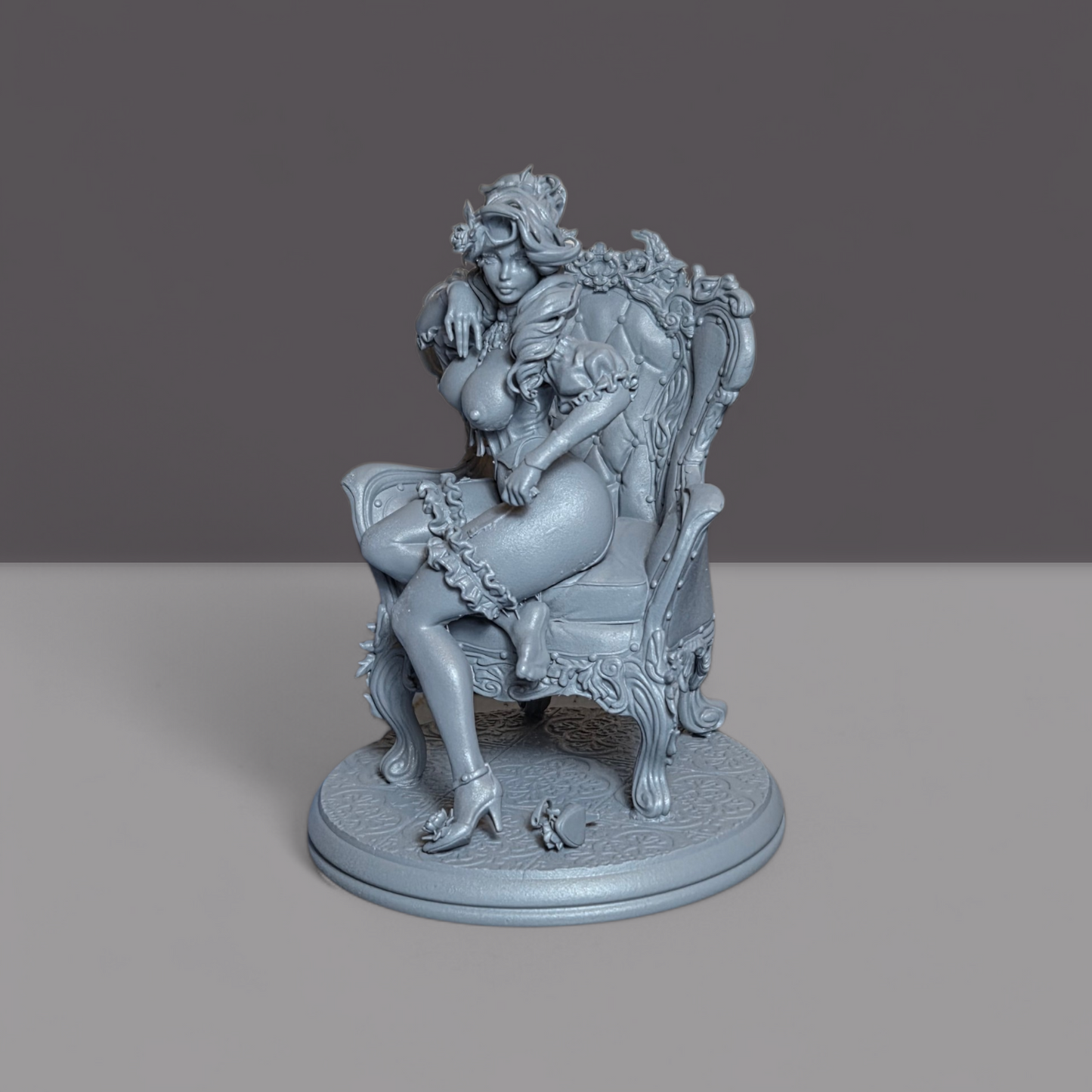 Vampire Aurora – Gothic Vampire Pinup (SFW/NSFW 18+) - 75mm & 120mm scale