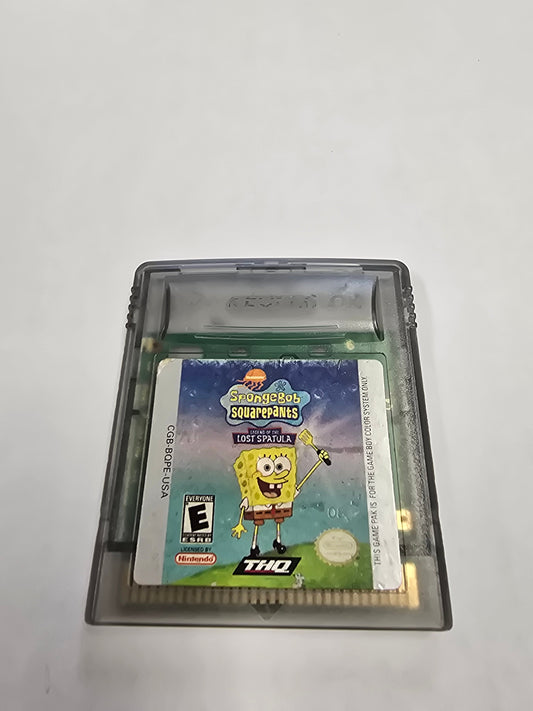 Spongebob Sqaurepants Legend Of The Lost Spatula | GBC
