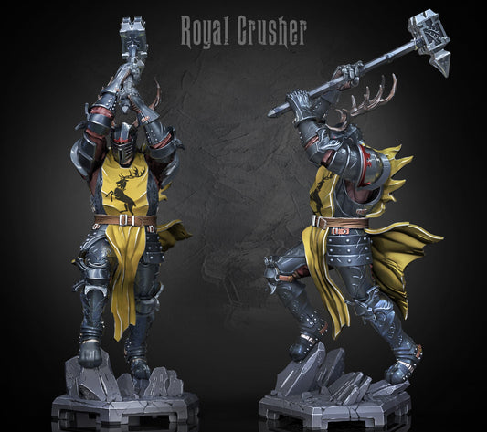 Stag King – Human Fighter – Resin Tabletop Miniature