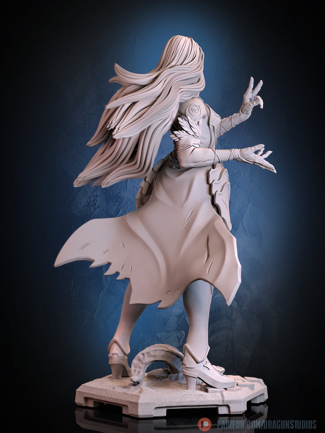 Shanoa – Gothic Sorceress – Castlevania Inspired Miniature