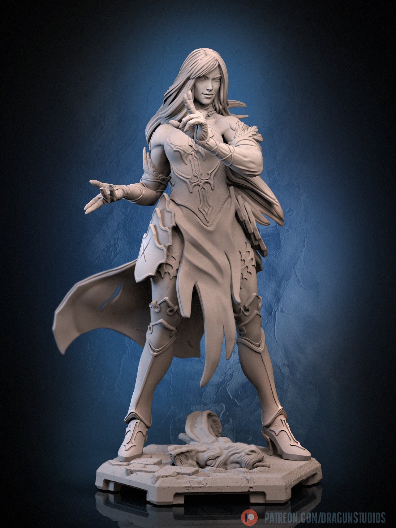 Shanoa – Gothic Sorceress – Castlevania Inspired Miniature