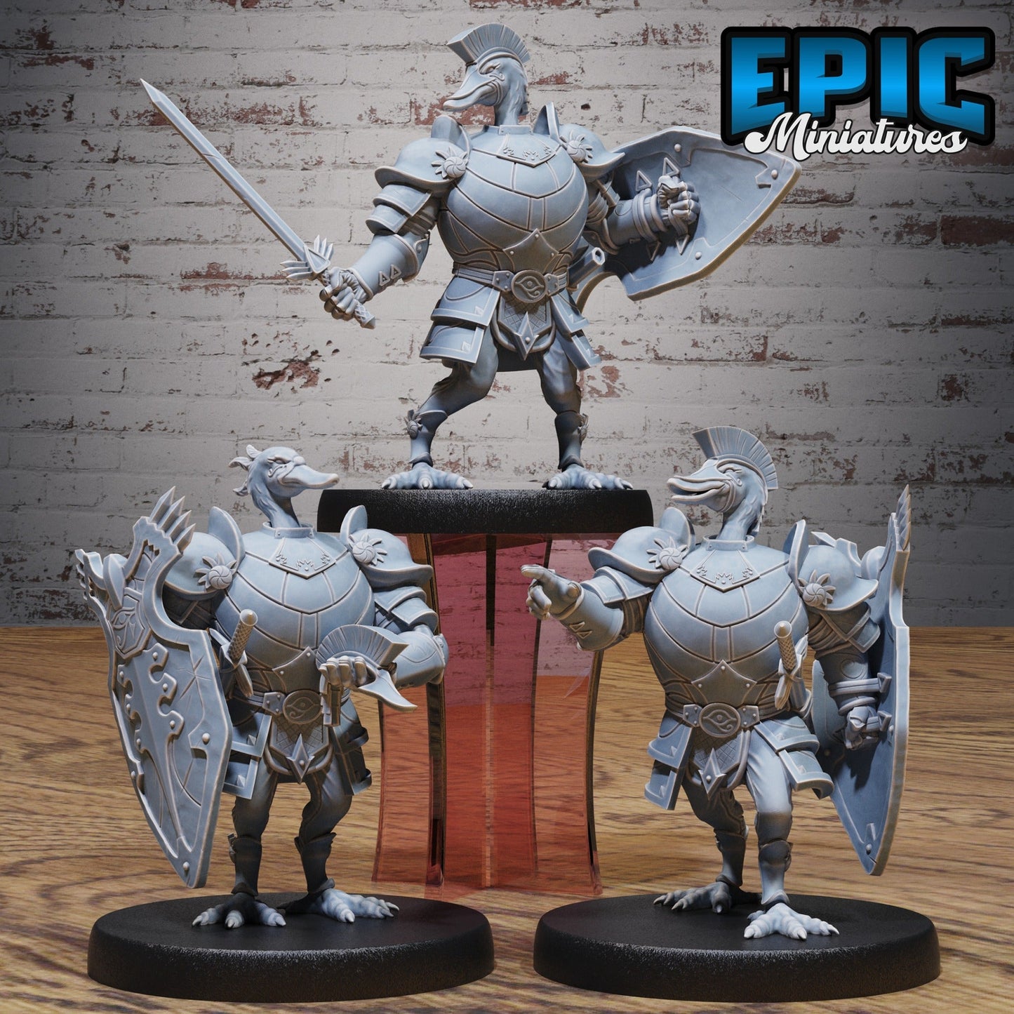 Swan Paladin – Aarakocra Paladin – Resin Tabletop Miniature