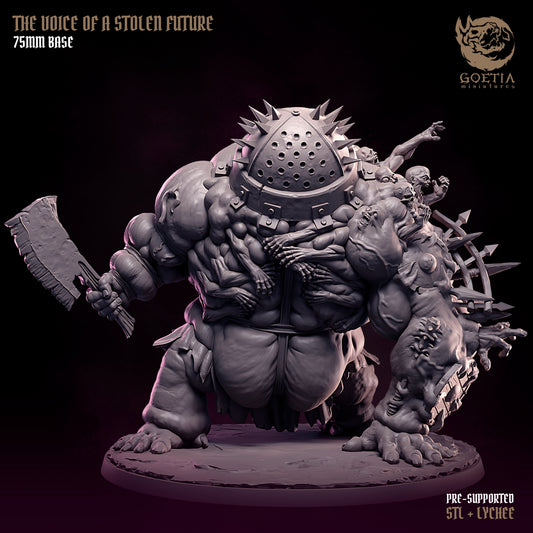 The Voice of a Stolen Future – Flesh Horror – Resin Miniature