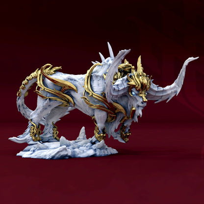 Thunderous Stampede – Lightning Elemental Ox / Elemental Monster – Miniature