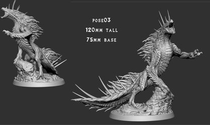 Todach – Odogaron-Inspired Fanged Wyvern – Monster Madness Vol. 1 Miniature