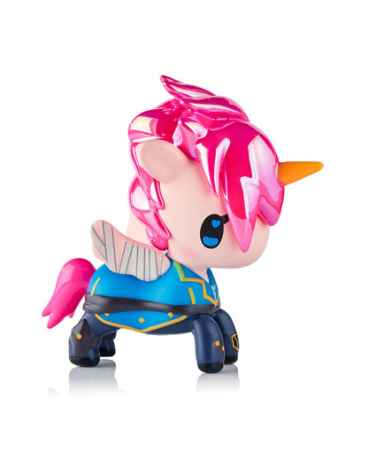 tokidoki x ARCANE Unicorno Black Light Chrome Blind Box – League of Legends Collab Mystery Figure