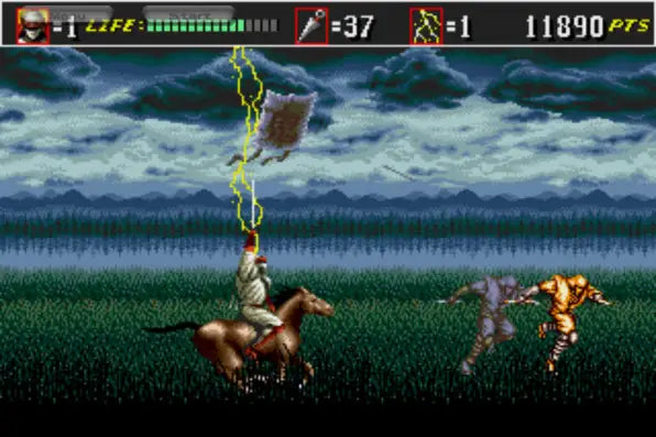 Shinobi 3 Return of the Ninja Master Sega Genesis Mega Drive Video Game