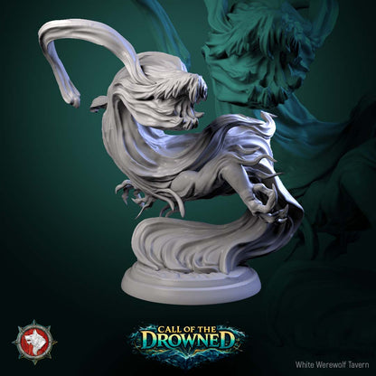Water Elementals – Call of the Drowned – 32mm Resin Miniature Set