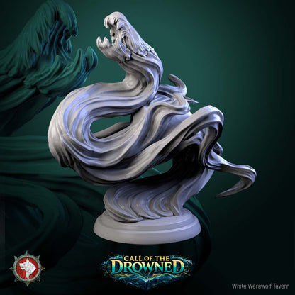 Water Elementals – Call of the Drowned – 32mm Resin Miniature Set