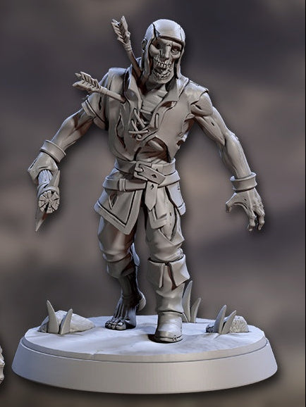 Zombie Walker – Dungeons & Dragons Monster – Resin Miniature