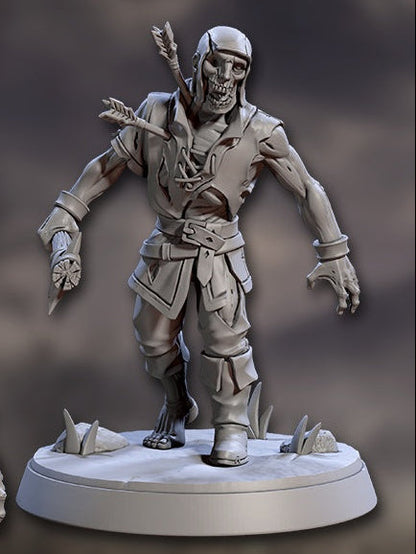 Zombie Walker – Dungeons & Dragons Monster – Resin Miniature