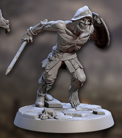 Zombie Walker – Dungeons & Dragons Monster – Resin Miniature